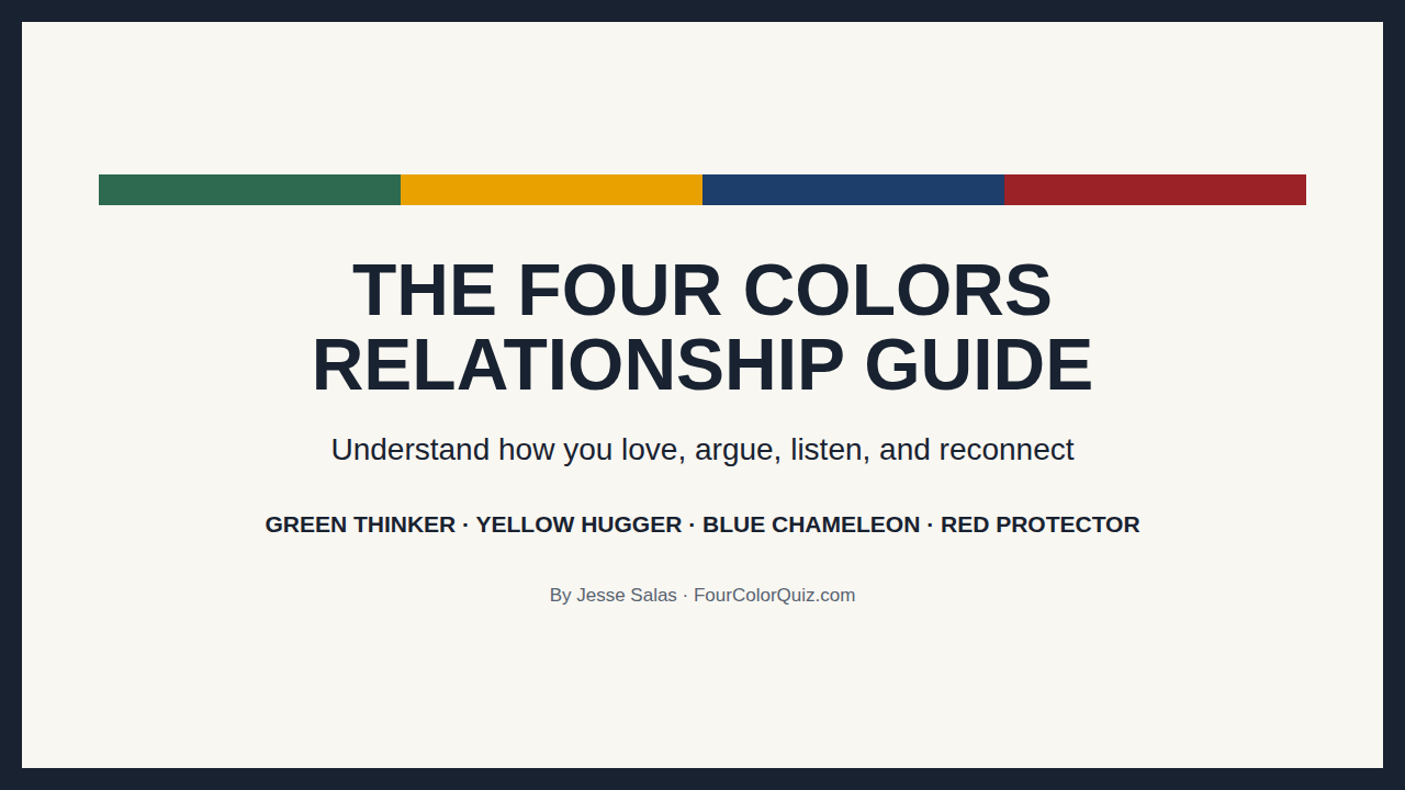 The Four Colors Relationship Guide